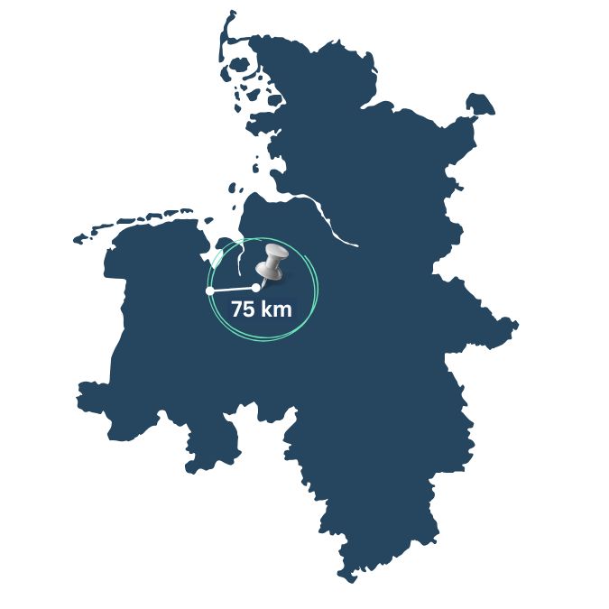 75 km